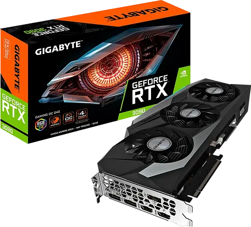 Видеокарта GeForce RTX 3090 24GB Gigabyte Gaming OC (GV-N3090GAMING OC-24GD) Б/У