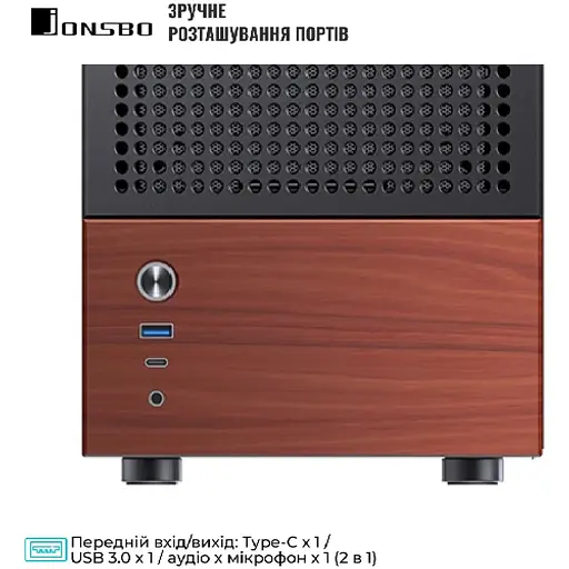 Корпус JONSBO T6 Black - фото 5