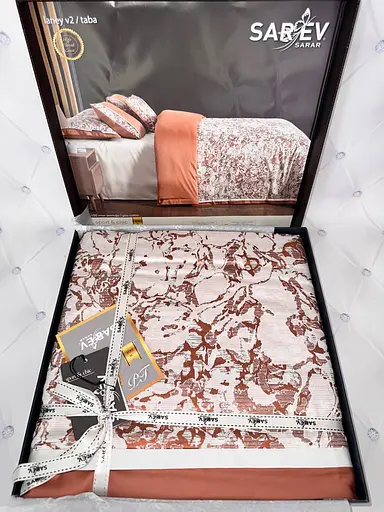 Постельное белье Laney Taba Сатин Премиум Sarev pbe0052223 - фото 4