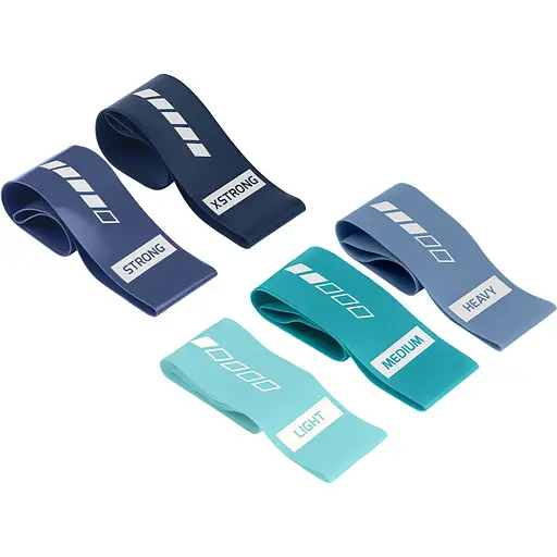 Набор резинок для фитнеса Gymtek 0,5-30кг синий - фото 9
