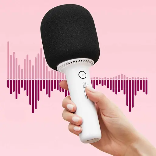 Караоке-микрофон Xiaomi Yhemi Karaoke Microphone 2 (YMMKF005) White - фото 5