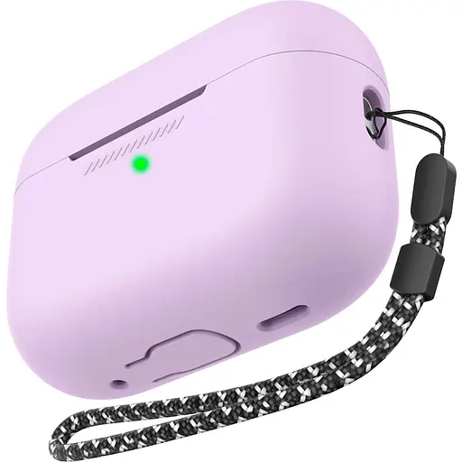 Чехол AhaStyle Colorful Silicone Case для AirPods Pro 2 Lavender (CP-187-2-C-LR) [133837]