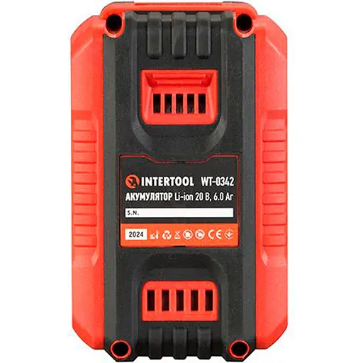 Аккумулятор к электроинструменту Intertool STORM WT-0342 20V [114339] - фото 7