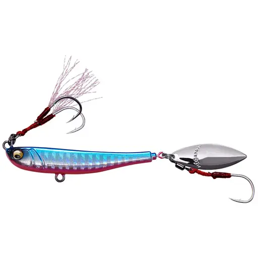 Тейл-спиннер Megabass Makippa 20.0g Blue Pink - фото 1