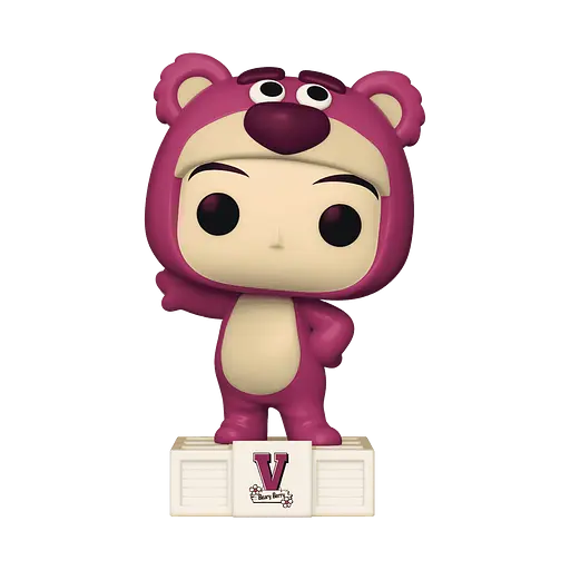 Фігурка Funko Pop БТС Історія іграшок Кім Тхехен Ві Лотсо BTS Toy Story V as Lotso 10 см BTS V L 434 - фото 3