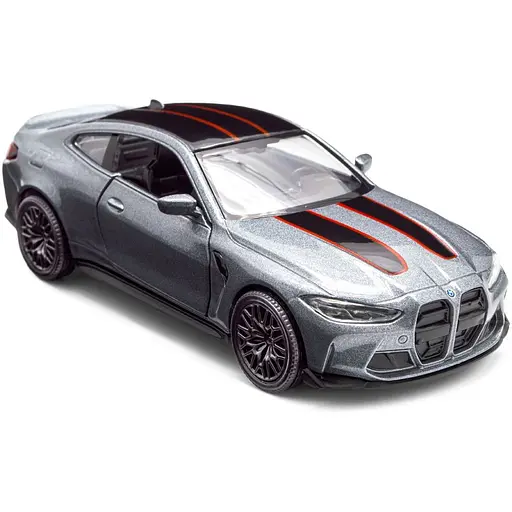 Автомодель TechnoDrive BMW M4 CSL 2023 серый (250436U) - фото 11