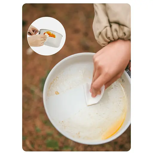 Каструля з керамічним антипригарним покриттям Naturehike CNK2450CF013 алюміній 1.7л - фото 3