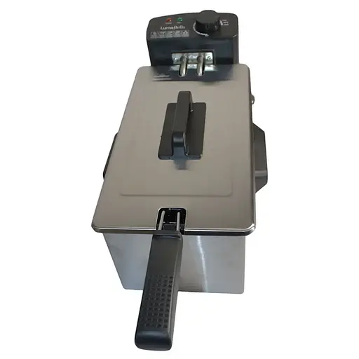 Фритюрниця електрична Luma Bella LB-60002 для приготування картоплі фрі на 3.5 л 2000 Вт Срібний - фото 2