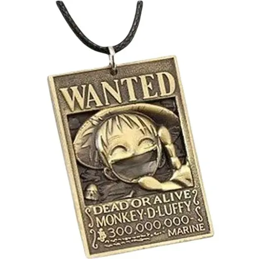 Тиснений кулон Ван-Піс One Piece Poster Luffy бронза ОР 27.028 - фото 1