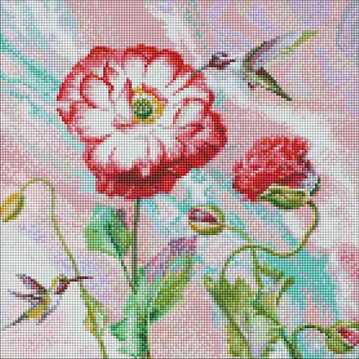 Алмазная мозаика Легкий этюд ©Ira Volkova Идейка AMO7459 40х40 см