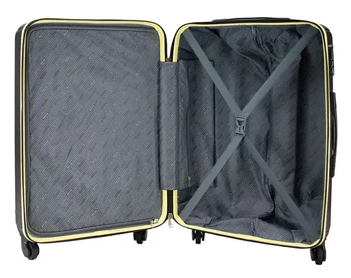 Валіза Semi Line 24" (M) Black (T5685-2) (DAS302892) - фото 4