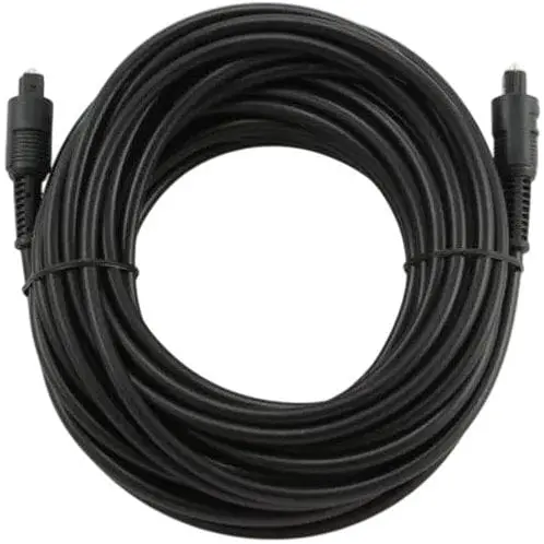 Аудио оптический кабель Cablexpert Toslink JIS F05 M - JIS F05 M 5 м черный (CC-OPT-5M) - фото 1