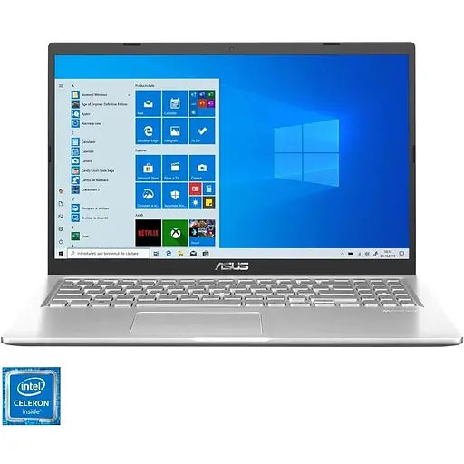 Ноутбук ASUS Celeron N4500 2.80GHz, 8GB, 2TB, UHD, Без ОС