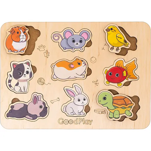 Пазл-сортер GoodPlay Домашні тварини (PS-4-017) - фото 2
