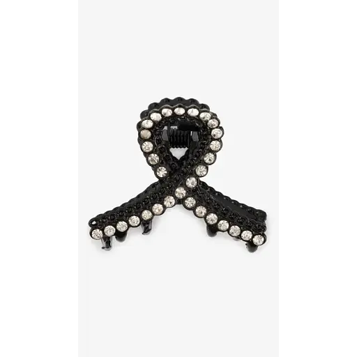 Заколка-краб для девочки 3812BD-1 Черный - фото 1