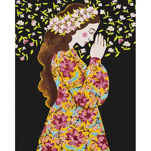 Картина за номерами "Віра" ©olena.papka Ideyka KHO2606 40х50 см