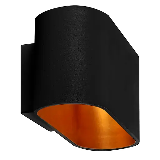 Бра Polux Goldlux 324412 Elissa G9 1x10W IP20 BK - фото 1