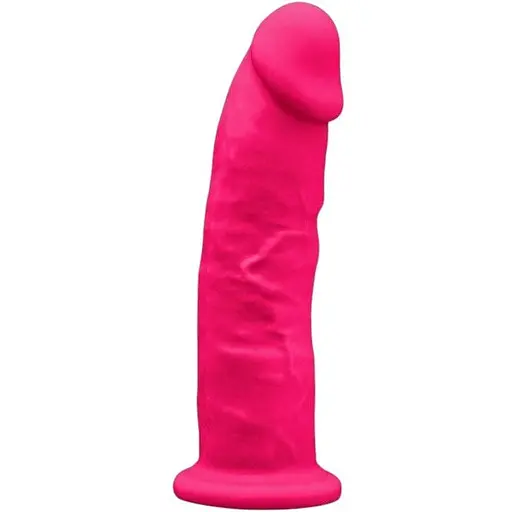 Фалоімітатор SilexD Henry Pink (MODEL 2 size 7.5in), двошаровий, силікон + Silexpan, діаметр 4,8 см