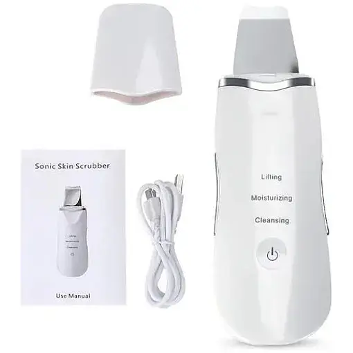 Ультразвуковий скрабер для очищення обличчя Ultrasonic Shovel Beauty Start - фото 2