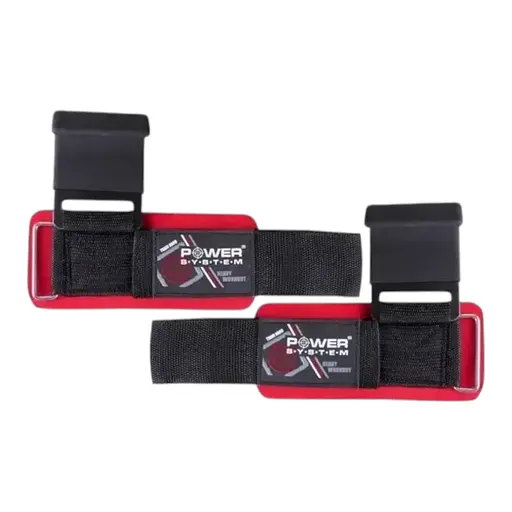 Лямки для тяги Power System PS-3310, Black/Red