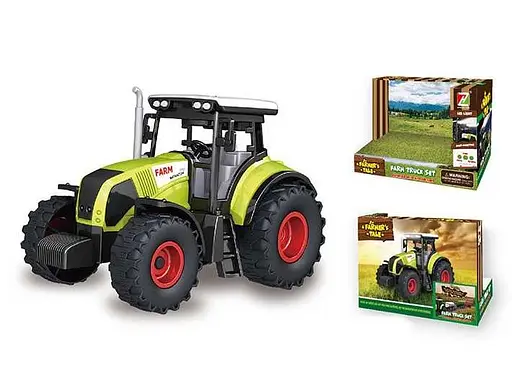 Трактор 550-1 E свет, звук, инерция, в коробке (6983815111076) - фото 1