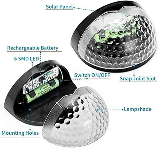 Сонячні світильники для огорожі QASIMOF - фото 4