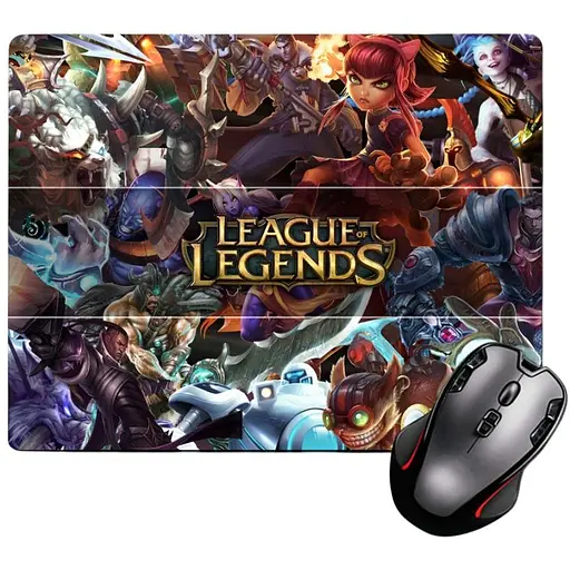 Игровая поверхность Nextprint Герои ЛОЛ League of Legends 220 х 180 мм (570)
