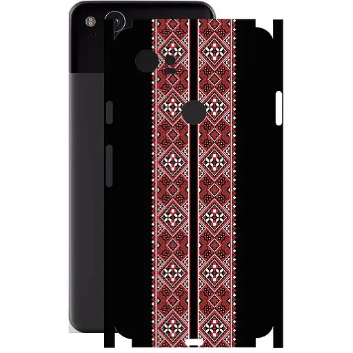 Захисна плівка StatusSKIN для Google Pixel 2 XL Корпус Вініл Вишиванка 3 - фото 1