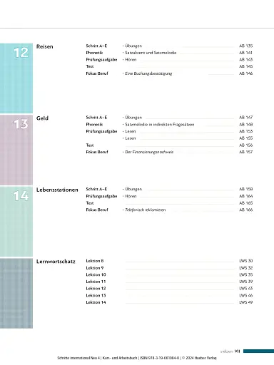 Schritte international Neu 4. Kursbuch und Arbeitsbuch - фото 6