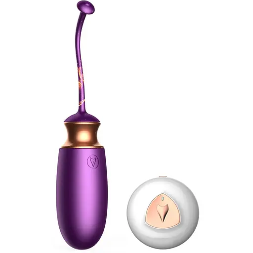 Віброяйце B - Series Fox Love Egg 15 см фіолетовий