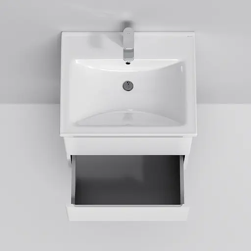 Тумба подвесная AM.PM X-Joy 55 см с умывальником M85-FHX0552-WC0552WG38 - фото 6