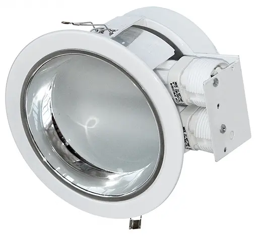 Потолочный светильник Brille врезной DL-03 W 2x13W WH 166023