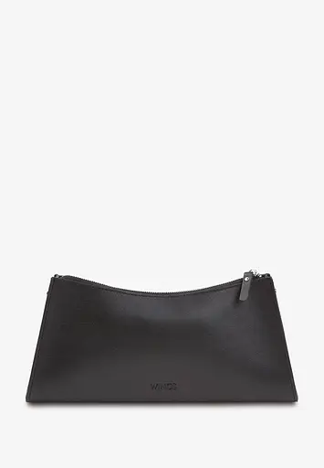 Жіноча шкіряна сумка Sally Baget чорна - фото 5