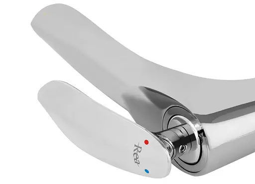 Смеситель для умывальника Rea Orbit низкий хром REA-B2048 Хром - фото 5