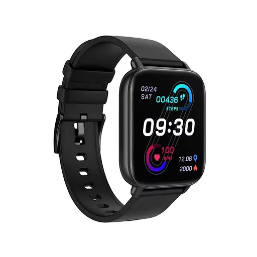 Розумні смарт-годинник Colmi P28 Plus фітнес браслет Black (17832) - фото 2
