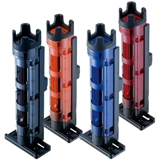 Подставка для удилища Meiho BM-250 Lite Rod Stand 50×54×283mm Blk/orange - фото 2