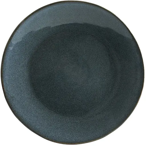 Тарелка МВМ My Home Фьорд 28 см глубокий синий (KP-128 DEEP BLUE)