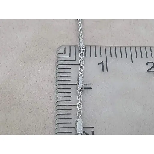 Срібний ланцюжок Аметист Якірне 320121РЦ 40 - фото 3