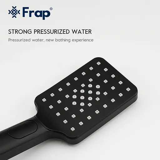 Змішувач для ванни Frap F2262 чорний матовий - фото 7