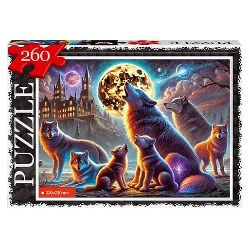Пазл класичний Вовки С260-14-10, 260 елементів