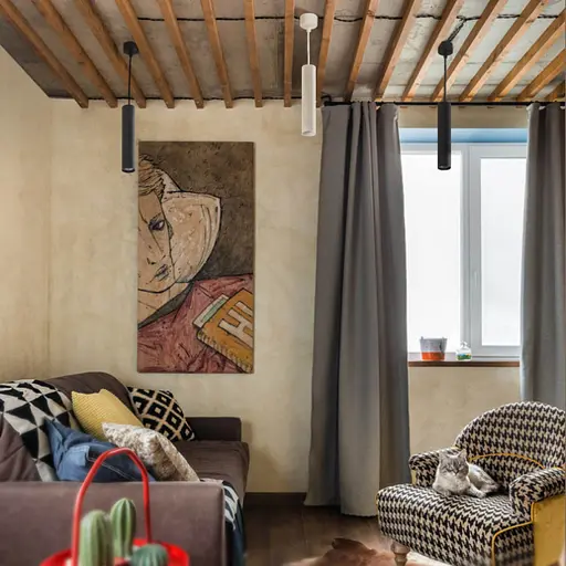 LED світильник підвісний накладний Videx 10W 4100K білий - фото 3