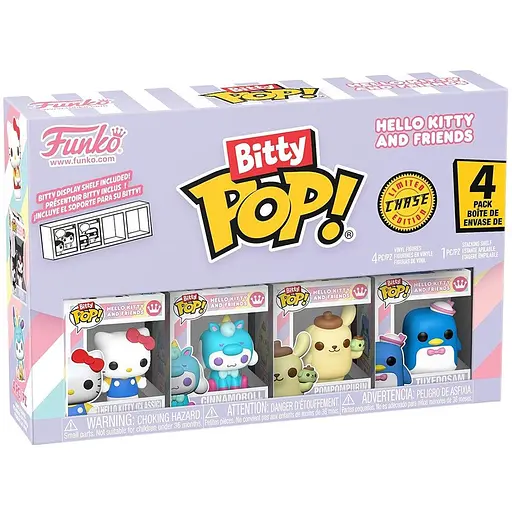 Набор игровых фигурок Funko Bitty Pop! Sanrio 4 фигурки в ассортименте (85718)