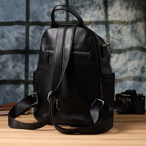 Женский рюкзак из натуральной кожи Vintage 25х30х13 см sum0027386 - фото 10