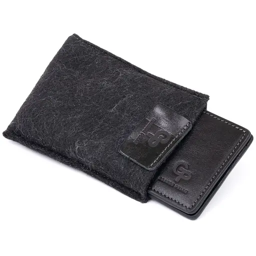 Кожаный портмоне Grande Pelle 11х8х1 см acs0014770 - фото 5