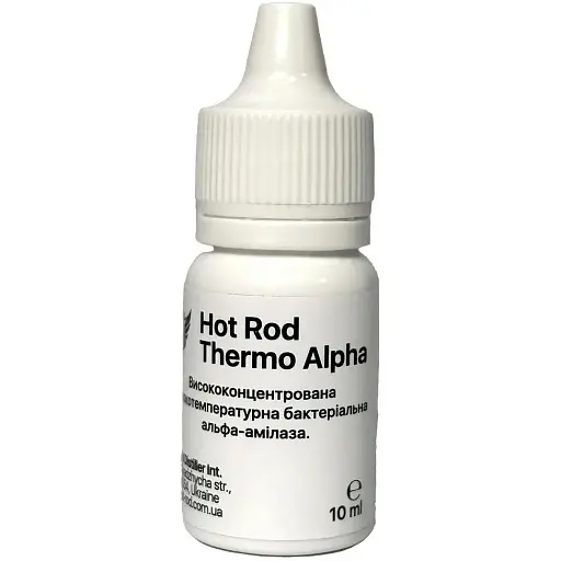 Фермент альфа-амілаза Hot Rod Distiller Thermo Alpha на 100 кг зерна 10 мл