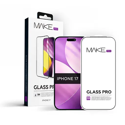 Захисне скло MAKE Pro Apple iPhone 17 - фото 1