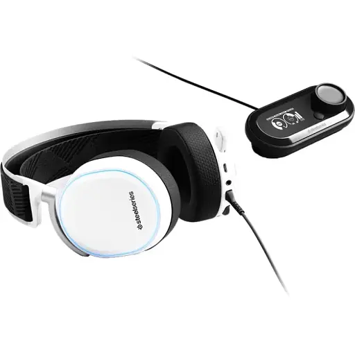 Ігрова гарнітура SteelSeries Arctis Pro + GameDAC White PC/PS/MAC - фото 4