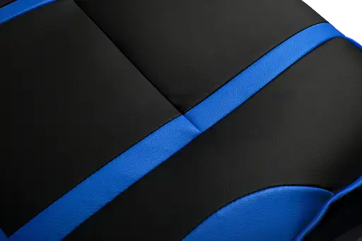 Геймерское кресло GT Racer черное с синим (X-2749-1 Black/Blue) - фото 9