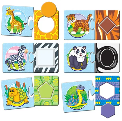 Детская настольная игра-квест "Фигуры, цвета" 84429, 8 вариантов игр - фото 5