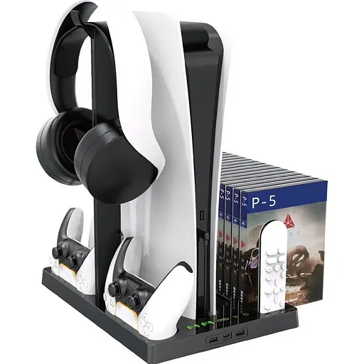 Підставка для консолі OIVO IV-P5246X для PS5 Fat/Slim Black [128703] - фото 6
